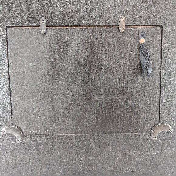 Creative Co-op Wooden Frame Holds 7" x 5" Black Twine Bow Wall Hanging Decor - Picture 9 of 9